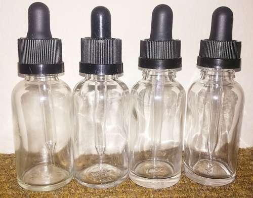 30ml Glass Bottle with dropper (Pack of 4)