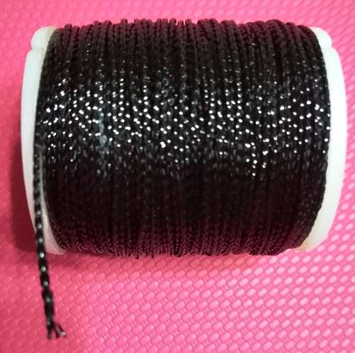 Jewellery Crystal String 0.4mm - Black 20m Roll