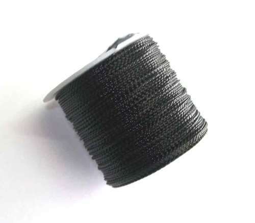 Jewellery Crystal String 0.4mm - Black 20m Roll