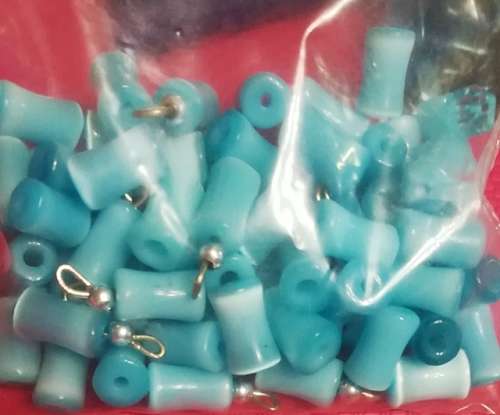 Mixture of Blue Beads