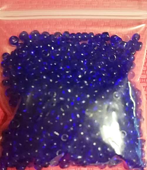 Mixture of Blue Beads