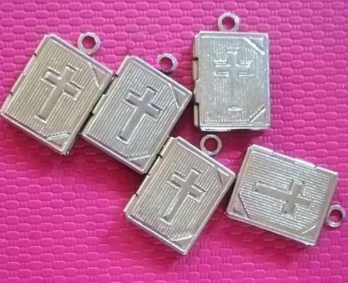 Bible Pendant Locket - Pack of 4