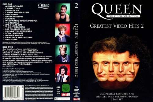 Queen Greatest Video Hits (2 Discs)