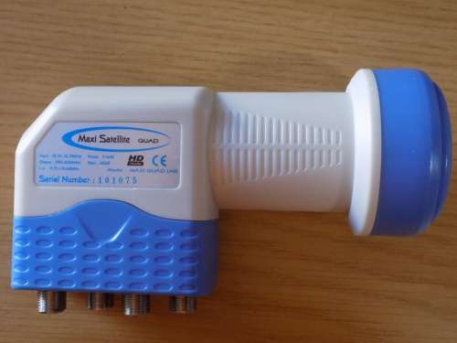 MAXI SATELLITE QUAD UNIVERSAL LNB