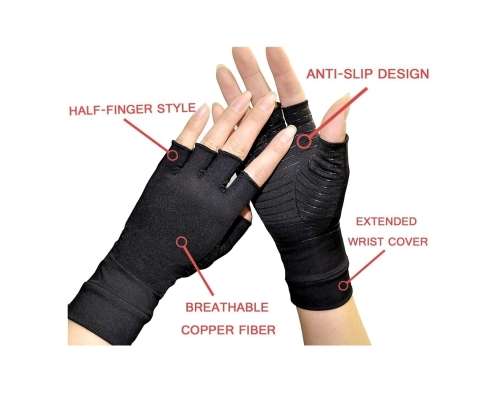 Copper Infused Gloves - Medium