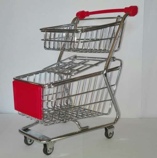 Double Mini Trolley - Red
