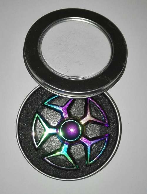 Metal Fidget Spinner - Colourful