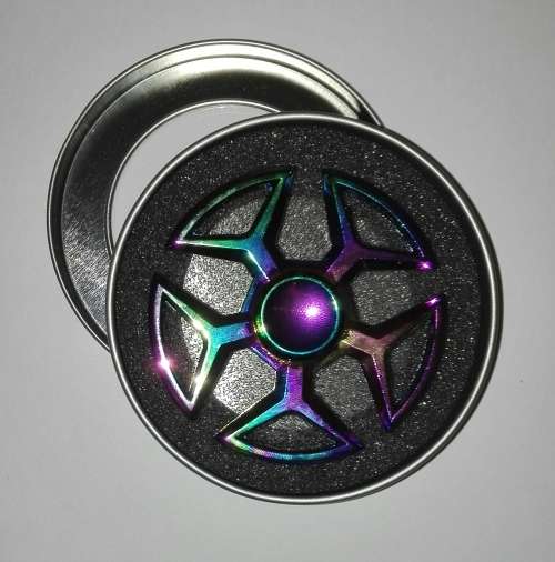 Metal Fidget Spinner - Colourful