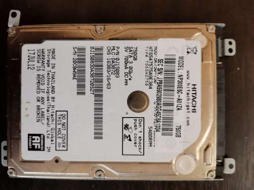 2.5 inch 750Gb laptop hard drive