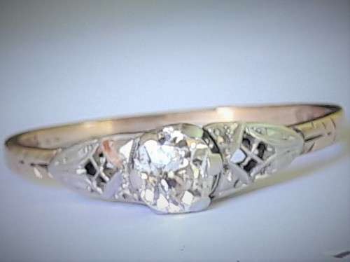 Vintage Rosecut Diamond Ring