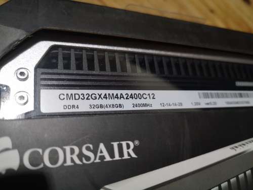 Corsair Dominator Platinum DDR4 2400MHz C12 set of 2 X 8GB