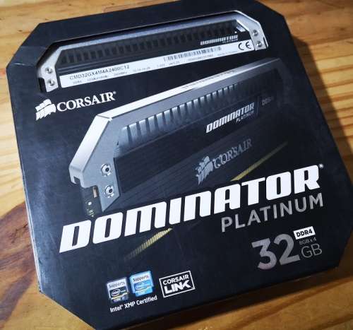 Corsair Dominator Platinum DDR4 2400MHz C12 set of 2 X 8GB