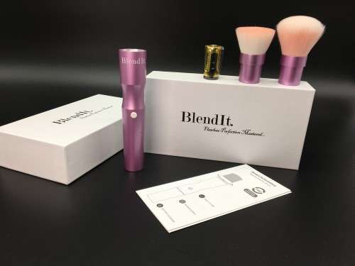 BlendIt Automatic Aluminuim Rotating Makeup Brush