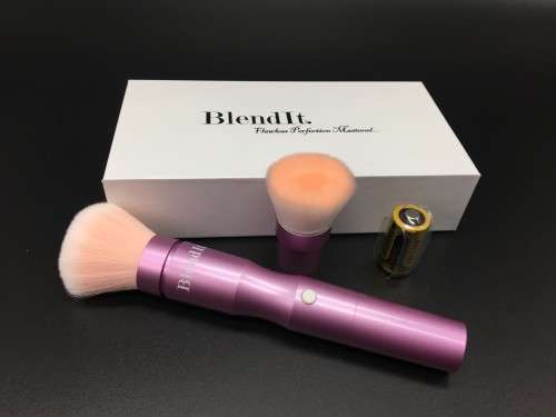 BlendIt Automatic Aluminuim Rotating Makeup Brush