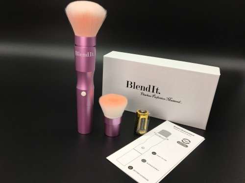 BlendIt Automatic Aluminuim Rotating Makeup Brush