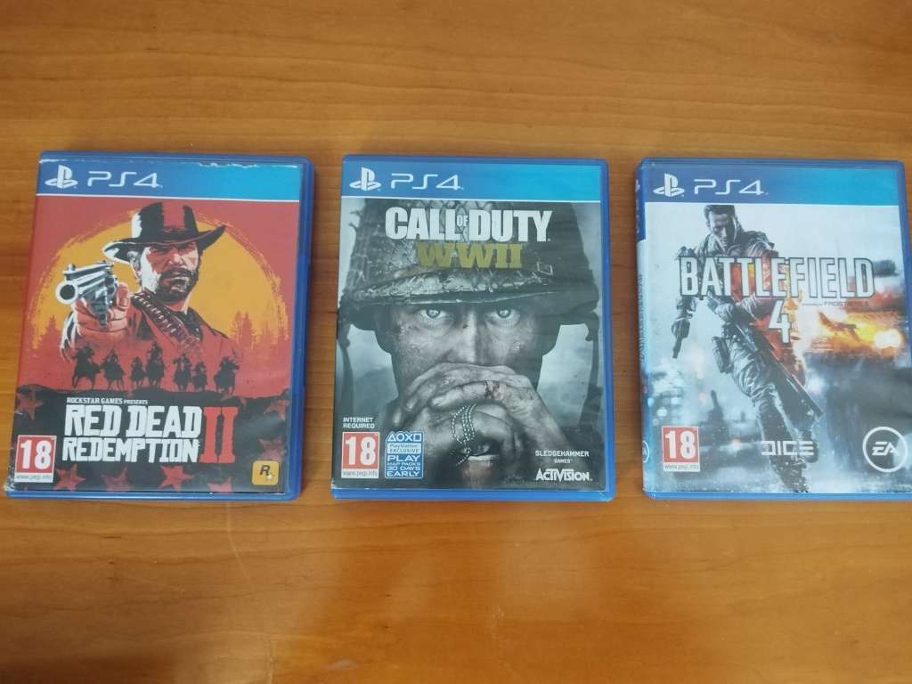PS4 game bundle 3x Games