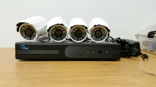 PIXEL DVR SYSTME WITH 4 X PIXEL CAMERAS