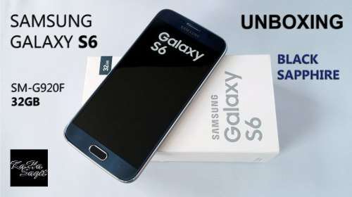 SAMSUNG GALAXY S6, 32GB, WITH BOX, CHARGER AND EARPHONES, BRILLIANT CONDITION