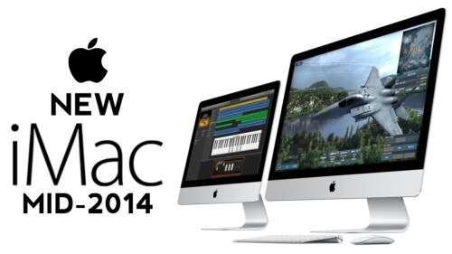 APPLE iMAC 21.5 INCH,SLIM, 2014 MODEL,CORE I5,8GB,500GB WITH APPLE WIRELESS KEYBOARD &WIRELESS MOUSE