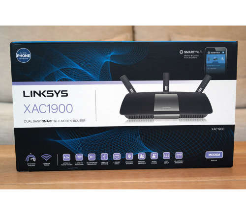 BRAND NEW SEALED - LINKSYS XAC1900 DUAL BAND SMART WIFI WIRELESS ROUTER