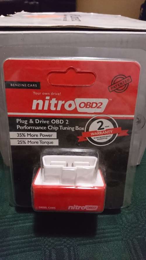NITRO OBD2 PERFORMANCE CHIP TUNING BOX,PLUG & DRIVE, 35% MORE POWER, 25% MORE TORQUE FOR DIESEL CARS
