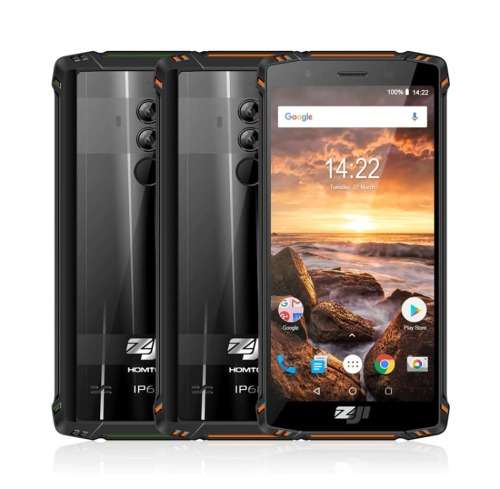 HIGH SPEC RUGGED PHONE BRANDNEW HOMTOM ZOJI Z9,HELIO P23 OCTA-CORE,6GB,64GB,DUAL SIM,IP68 WATERPROOF