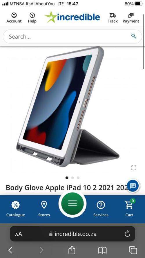 BRAND NEW SEALED - IPAD 10.2 INCH(9TH GEN) COVER AND SCREEN GUARD WORTH R1300 TOGETHER