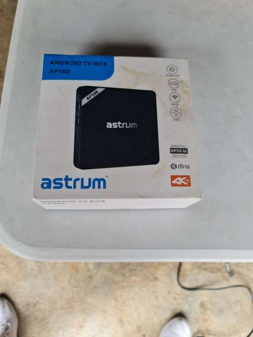ASTRUM TV BOX - WITH REMOTE - WITH BOX