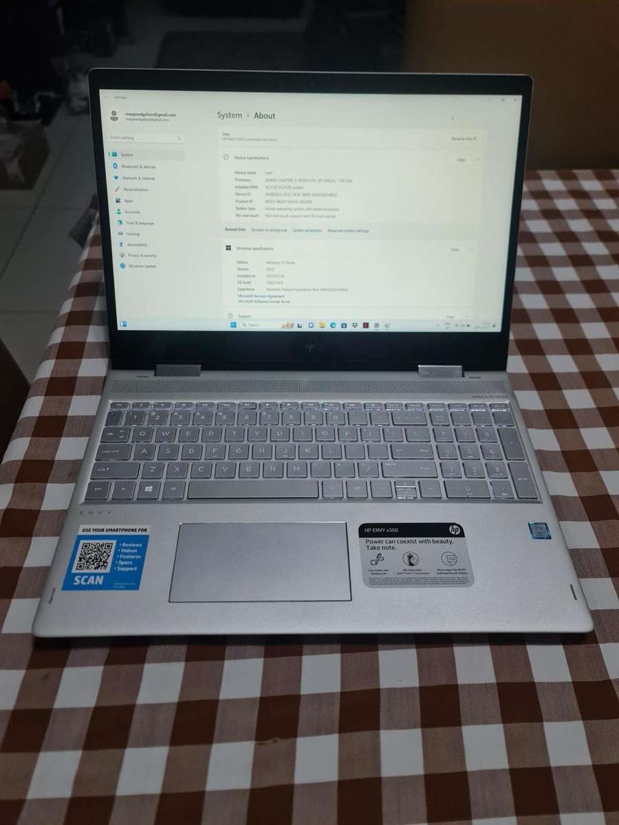 HP ENVY 360 - CORE i7 8TH GEN - 32GB MEMORY - 1TB SSD HARD DRIVE - 15.6 INCH FULL TOUCH SCREEN