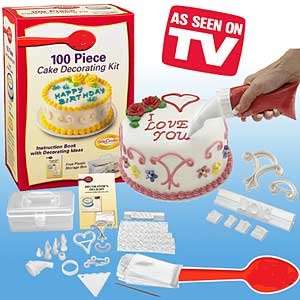100 PIECE CAKE DECORATING KIT - BRAND NEW