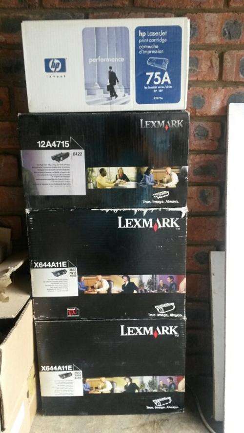 BULK LOT OF TONERS - 4 IN TOTAL