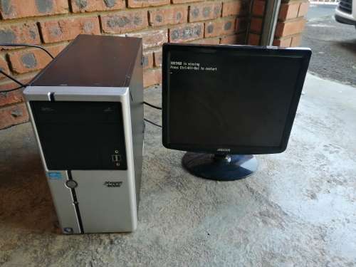 MECER TOWER AND SCRREN, CORE I5, 4GB, 500GB HARD