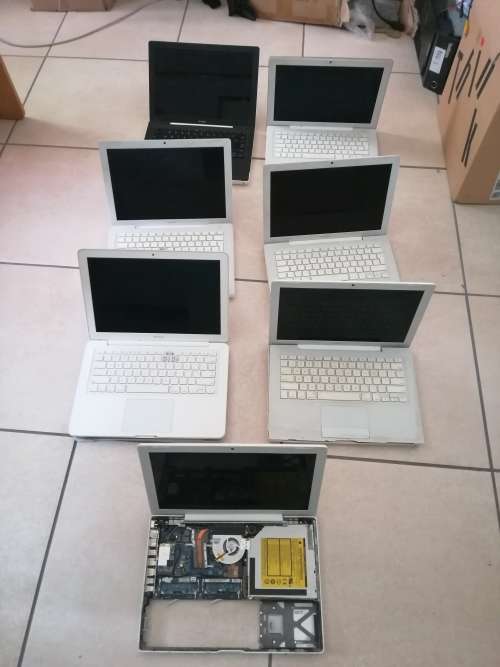 BULK LOT OF NON WORKING APPLE MACBOOKS, LOT OF 7 UNITS IN TOTAL (PLEASE READ)
