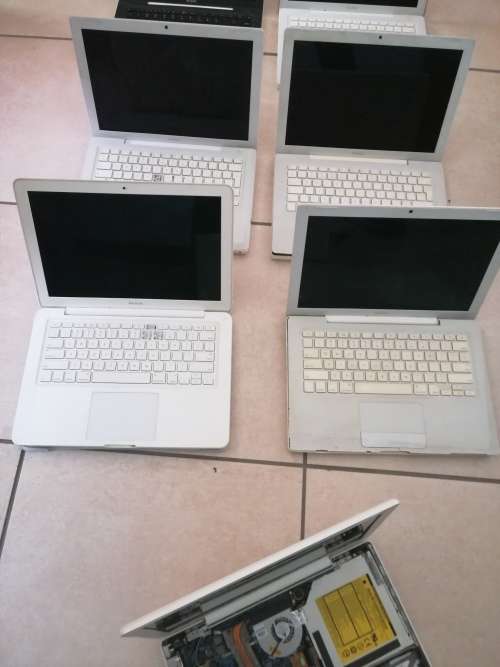 BULK LOT OF NON WORKING APPLE MACBOOKS, LOT OF 7 UNITS IN TOTAL (PLEASE READ)
