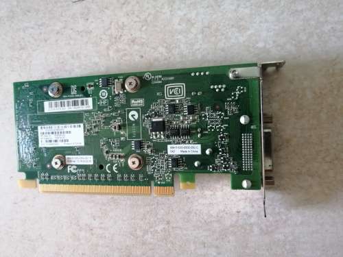 NVIDIA NVS 300 GRAPHICS CARD - 512MB - DDR3 - PCI EXPRESS - DVI PORT ONLY