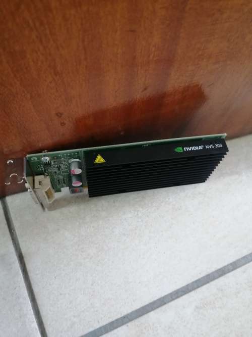 NVIDIA NVS 300 GRAPHICS CARD - 512MB - DDR3 - PCI EXPRESS - DVI PORT ONLY