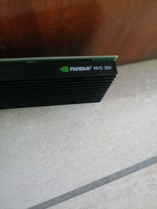 NVIDIA NVS 300 GRAPHICS CARD - 512MB - DDR3 - PCI EXPRESS - DVI PORT ONLY