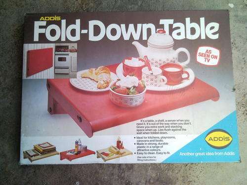 BEAUTIFUL FOLDING WALL MOUNTED TABLE TOP (BRAND NEW)