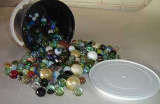 ***HALF A BUCKET OF MARBLES***