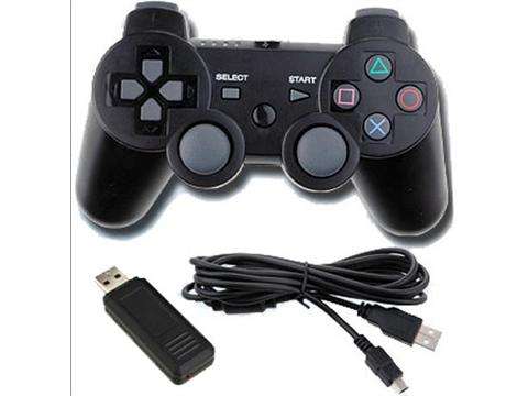 2.4GHZ Wireless New Dual Shock SixAxis Wireless Controller For Sony PS3