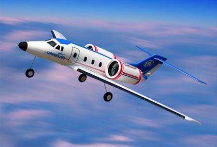 *** FREE SHIPPING *** AIR EARL RADIO CONTROL JET PLANE - Ready To Fly , incl Transmitter