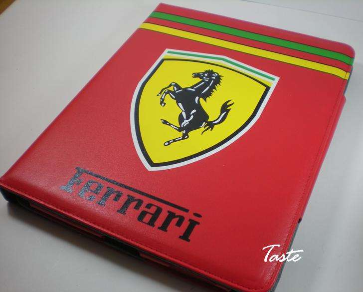 FERRARI Leather like Case Cover for Apple iPad 2