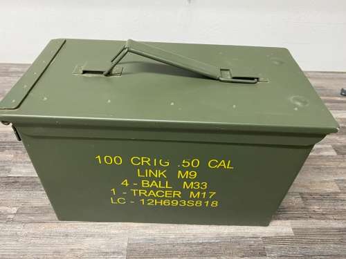 Mil-Spec Steel Ammo Can Waterproof Ammunition Storage Box