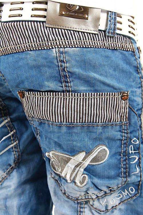 Patchwork  Jeans  Size 34  *FREE SHIPPING*