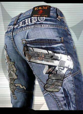 DESIGNER JEANS "CHEGUEVARA" Size: 31 W / L 32