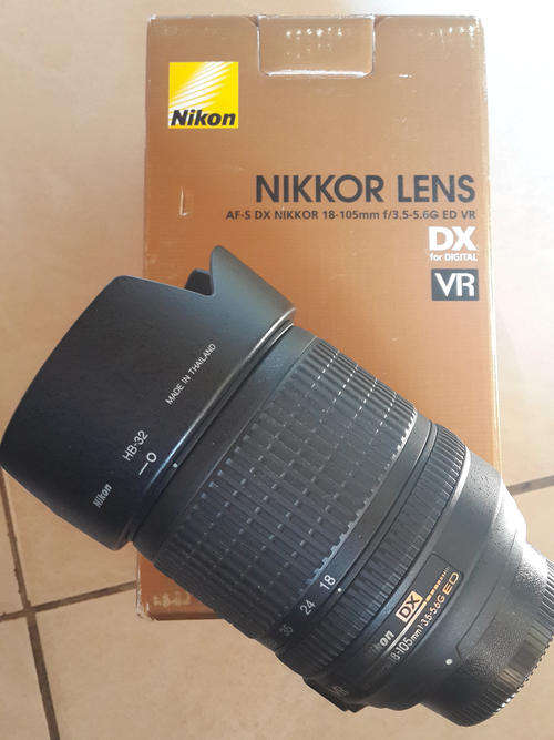 Nikon AF-S DX Nikkor 18-105mm F/3.5-5.6G ED VR