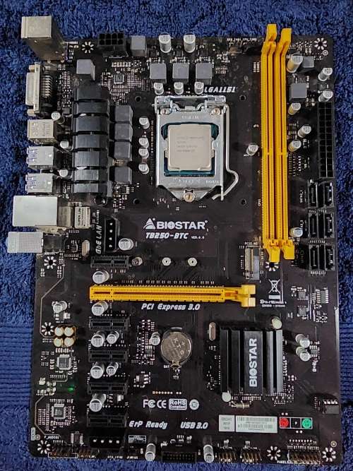 BTC Motherboard & Pentium CPU
