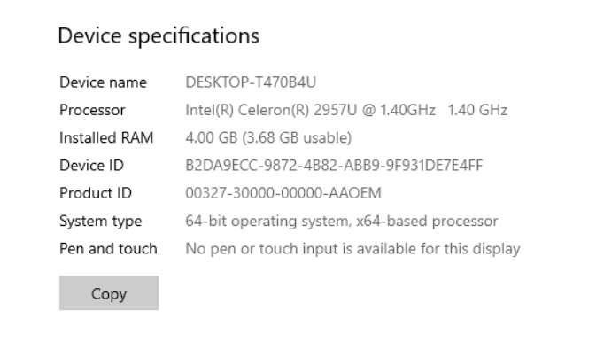 Mini Celeron Computer