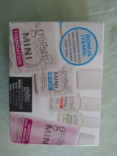 Gelish Harmony 18G Gel LED Nail Polish Curing Manicure Light Lamp + Basix Kit