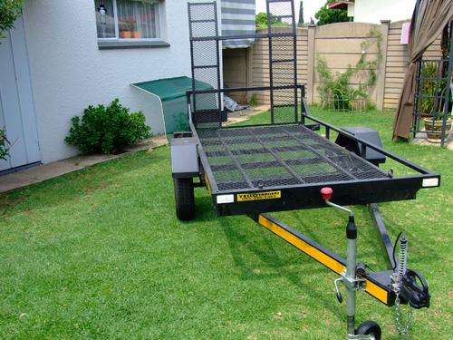 Trailer flat bed 4-wheeler, golf cart etc.